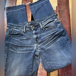 Mossimo Mid-Rise Straight Jeans: 4R